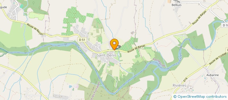 localisation de l'entreprise COMMUNE DE SAINT-DENIS  SAINT-DENIS