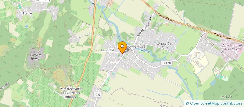 localisation de l'entreprise COMMUNE DE SAINT-DENIS-DE-VAUX  SAINT-DENIS-DE-VAUX