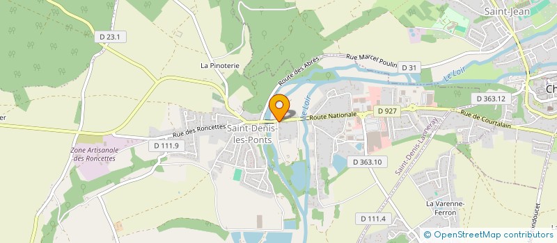 localisation de l'entreprise COMMUNE DE SAINT-DENIS-LANNERAY à SAINT-DENIS-LANNERAY
