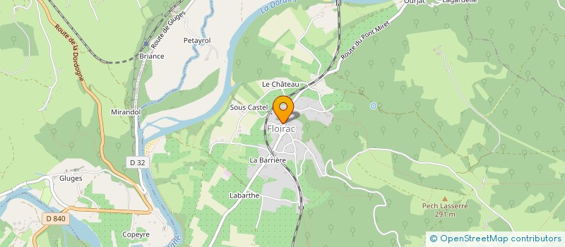 localisation de l'entreprise COMMUNE DE SAINT DENIS LES MARTEL  SAINT-DENIS-LES-MARTEL