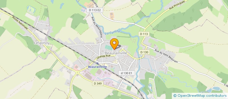 localisation de l'entreprise COMMUNE DE SAINT DENOEUX  SAINT-DENUX