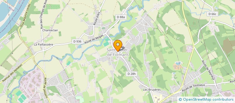 localisation de l'entreprise COMMUNE DE SAINT-DIDIER-DE-FORMANS  SAINT-DIDIER-DE-FORMANS