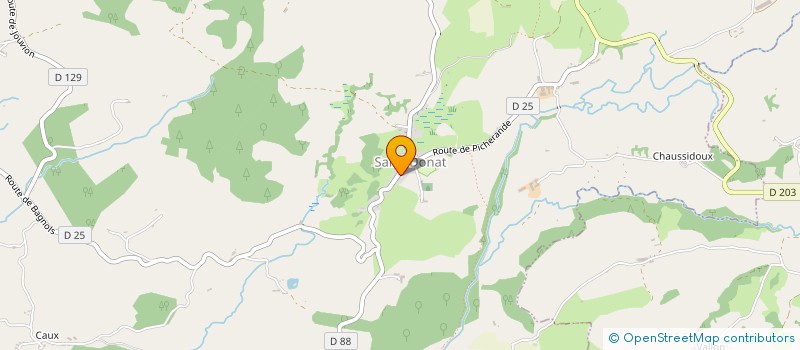 localisation de l'entreprise COMMUNE DE SAINT DONAT  SAINT-DONAT