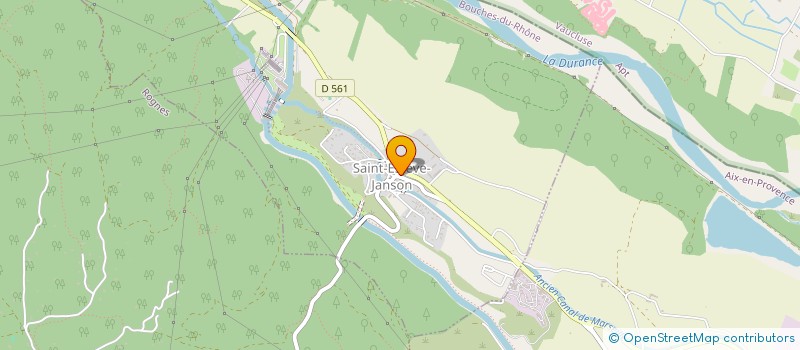 localisation de l'entreprise COMMUNE DE SAINT ESTEVE JANSON à SAINT-ESTEVE-JANSON
