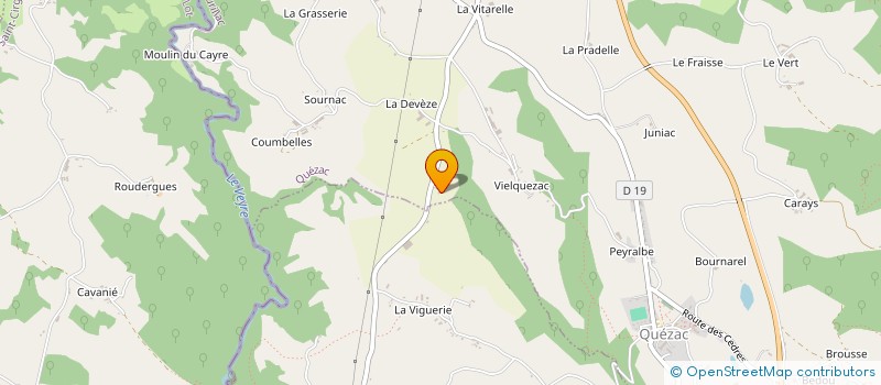 localisation de l'entreprise COMMUNE DE SAINT ETIENNE DE MAURS à SAINT-ETIENNE-DE-MAURS