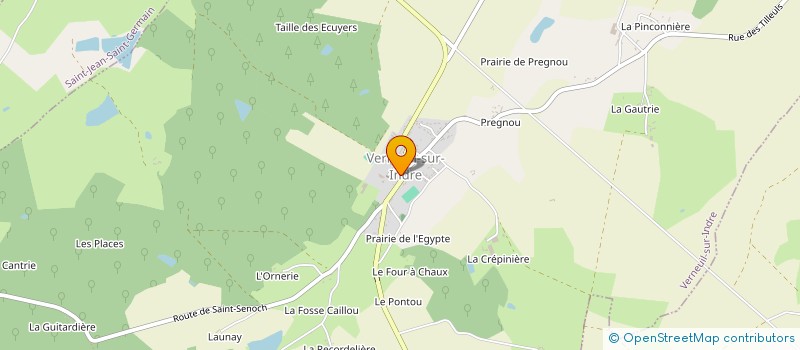 localisation de l'entreprise COMMUNE DE SAINT FLOVIER à SAINT-FLOVIER