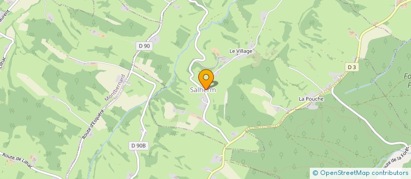 localisation de l'entreprise COMMUNE DE SAINT FRAJOU  SAINT-FRAJOU