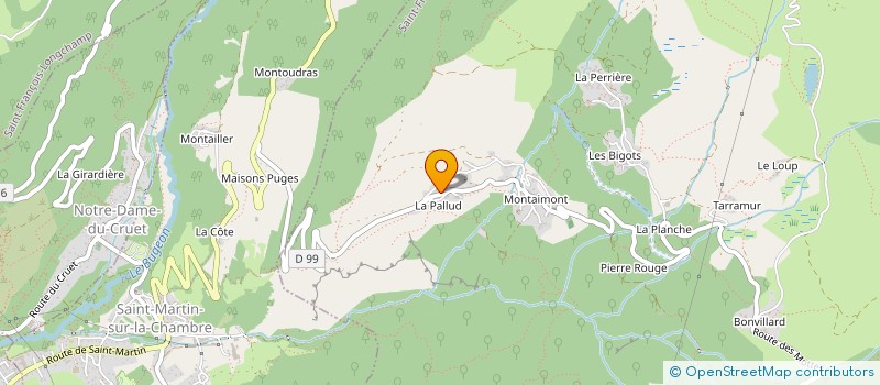 localisation de l'entreprise COMMUNE DE SAINT FRANCOIS LONGCHAMP à SAINT FRANCOIS LONGCHAMP