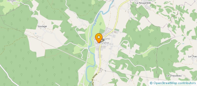 localisation de l'entreprise COMMUNE DE SAINT FRONT LA RIVIERE  SAINT-FRONT-LA-RIVIERE