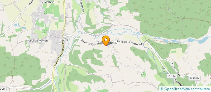 localisation de l'entreprise COMMUNE DE SAINT GEOIRS  SAINT-GEOIRS