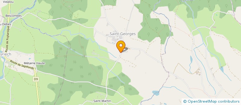 localisation de l'entreprise COMMUNE DE SAINT GEORGES  SAINT-GEORGES