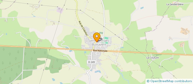 localisation de l'entreprise COMMUNE DE SAINT-GEORGES-BUTTAVENT  SAINT-GEORGES-BUTTAVENT