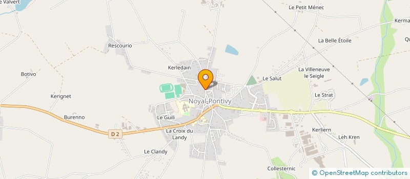 localisation de l'entreprise COMMUNE DE SAINT-GERAND-CROIXANVEC à SAINT-GERAND-CROIXANVEC