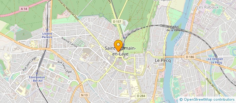 localisation de l'entreprise COMMUNE DE SAINT-GERMAIN-EN-LAYE à SAINT-GERMAIN-EN-LAYE