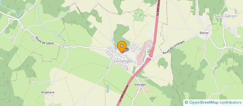 localisation de l'entreprise COMMUNE DE SAINT GERON  SAINT-GERON