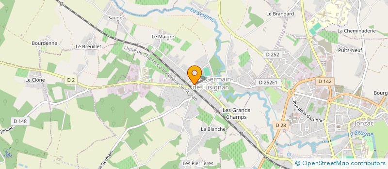 localisation de l'entreprise COMMUNE DE SAINT HILAIRE DU BOIS  SAINT-HILAIRE-DU-BOIS