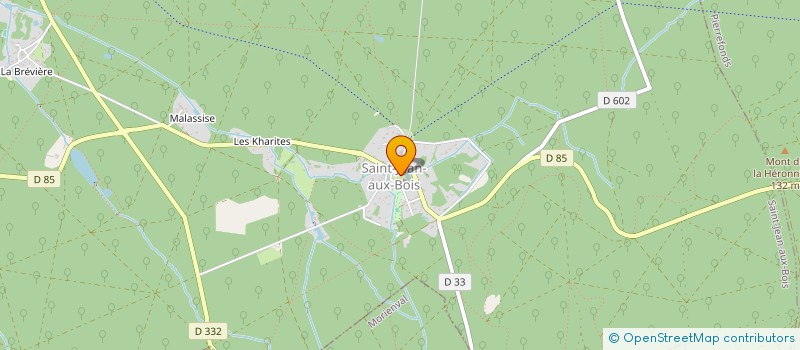 localisation de l'entreprise COMMUNE DE SAINT-JEAN-AUX-BOIS  SAINT-JEAN-AUX-BOIS