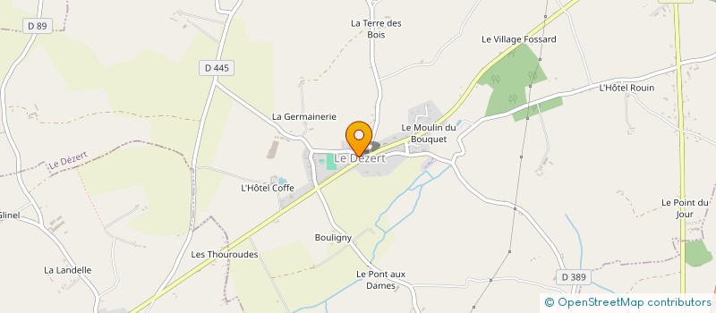 localisation de l'entreprise COMMUNE DE SAINT JEAN DE DAYE  SAINT-JEAN-DE-DAYE