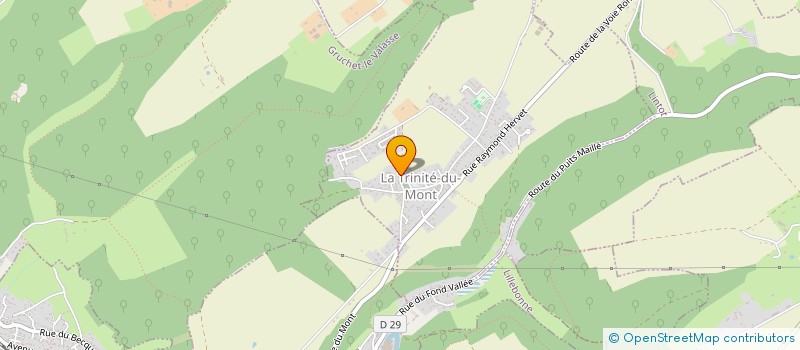 localisation de l'entreprise COMMUNE DE SAINT JEAN DE FOLLEVILLE  SAINT-JEAN-DE-FOLLEVILLE