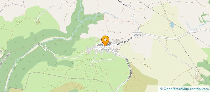 localisation de l'entreprise COMMUNE DE SAINT JEAN ET SAINT PAUL  SAINT-JEAN-ET-SAINT-PAUL