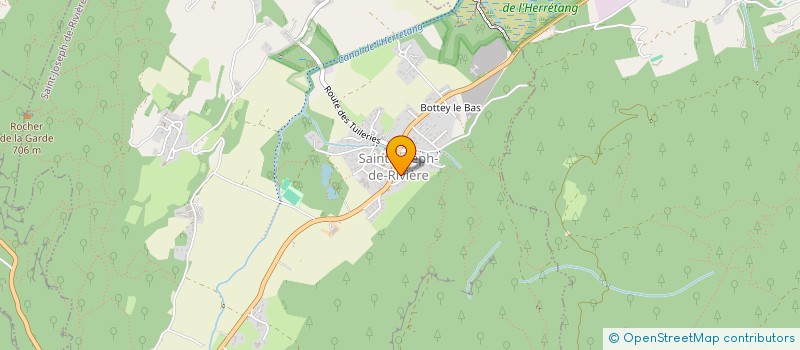 localisation de l'entreprise COMMUNE DE SAINT JOSEPH DE RIVIERE  SAINT-JOSEPH-DE-RIVIERE