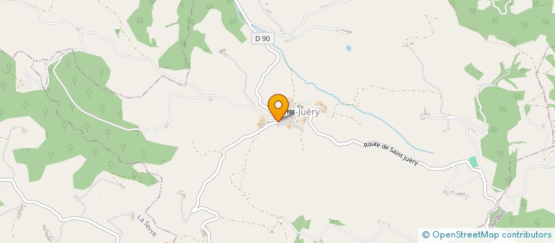 localisation de l'entreprise COMMUNE DE SAINT JUERY  SAINT-JUERY