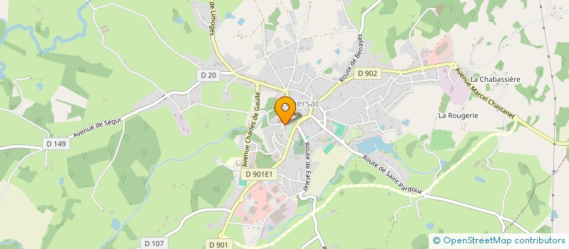 localisation de l'entreprise COMMUNE DE SAINT JULIEN LE VENDOMOIS  SAINT-JULIEN-LE-VENDOMOIS