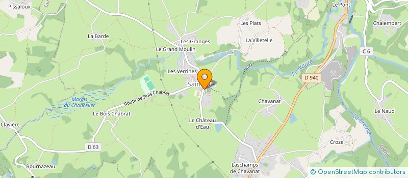 localisation de l'entreprise COMMUNE DE SAINT LAURENT à SAINT-LAURENT