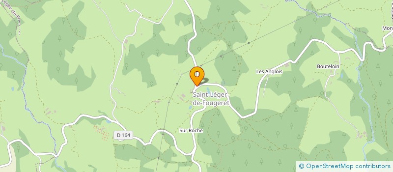 localisation de l'entreprise COMMUNE DE SAINT-LEGER-DE-FOUGERET à SAINT-LEGER-DE-FOUGERET