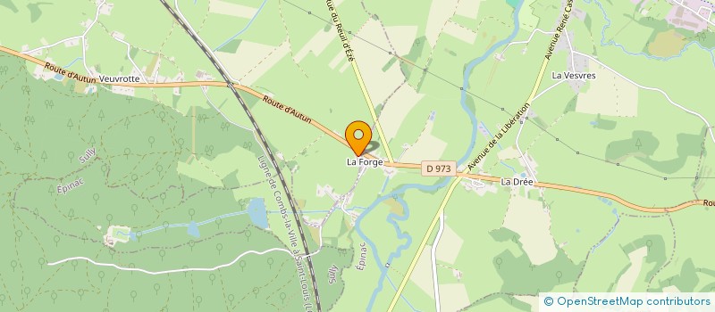 localisation de l'entreprise COMMUNE DE SAINT-LEGER-DU-BOIS  SAINT-LEGER-DU-BOIS