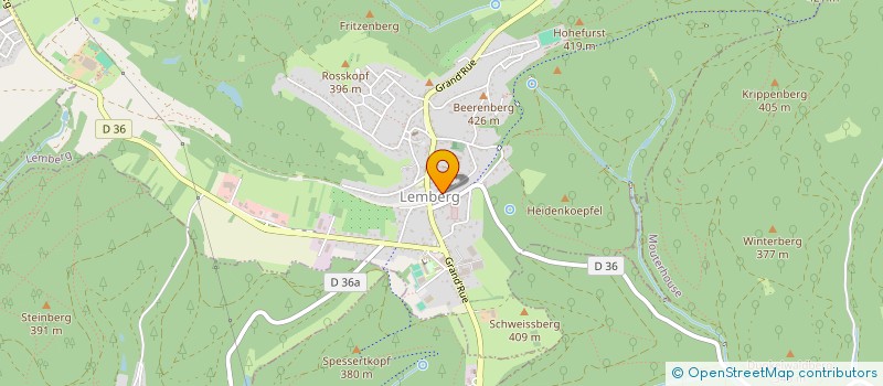 localisation de l'entreprise COMMUNE DE SAINT LOUIS LES BITCHE  SAINT-LOUIS-LES-BITCHE