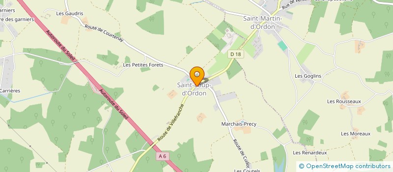 localisation de l'entreprise COMMUNE DE SAINT LOUP D ORDON  SAINT-LOUP-D'ORDON