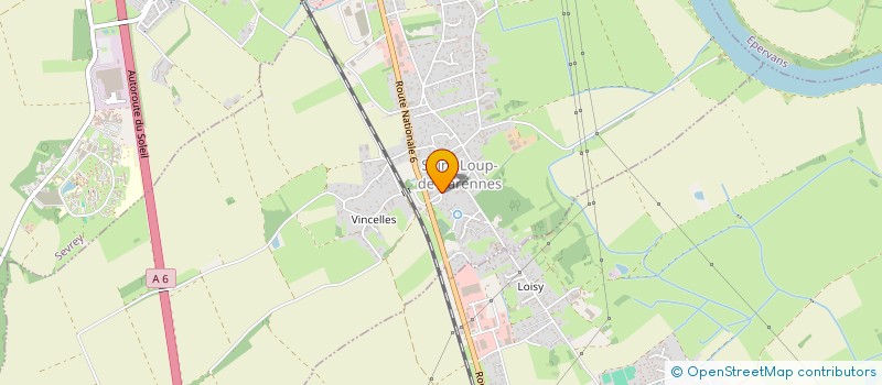 localisation de l'entreprise COMMUNE DE SAINT-LOUP-DE-VARENNE  SAINT-LOUP-DE-VARENNES