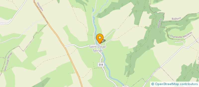 localisation de l'entreprise COMMUNE DE SAINT LOUP TERRIER  SAINT-LOUP-TERRIER