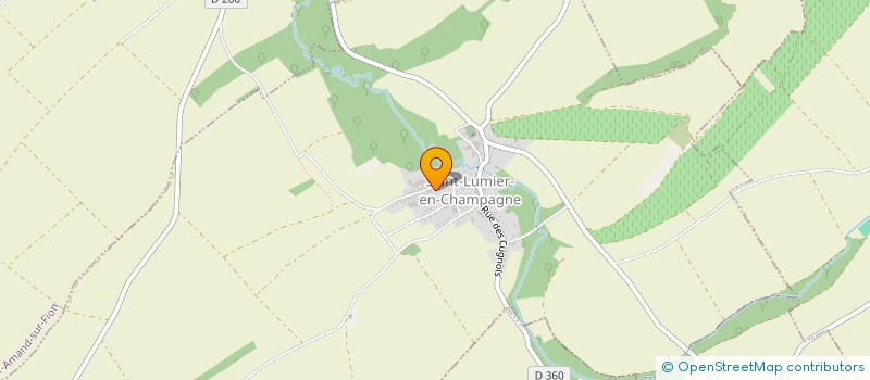 localisation de l'entreprise COMMUNE DE SAINT LUMIER EN CHAMPAGNE  SAINT-LUMIER-EN-CHAMPAGNE