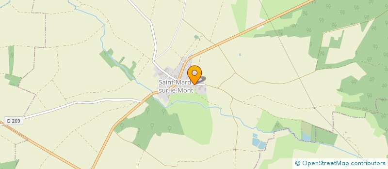 localisation de l'entreprise COMMUNE DE SAINT MARD SUR LE MONT  SAINT-MARD-SUR-LE-MONT