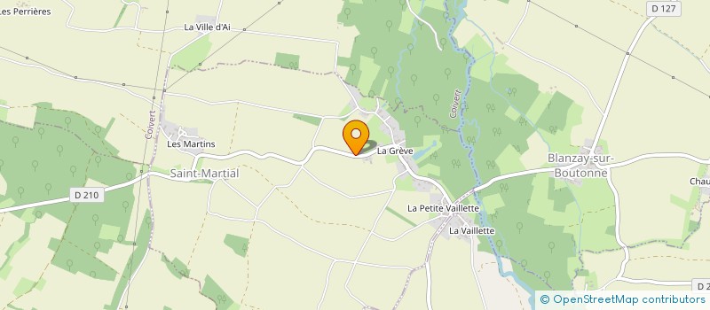 localisation de l'entreprise COMMUNE DE SAINT MARTIAL DE LOULAY à SAINT-MARTIAL