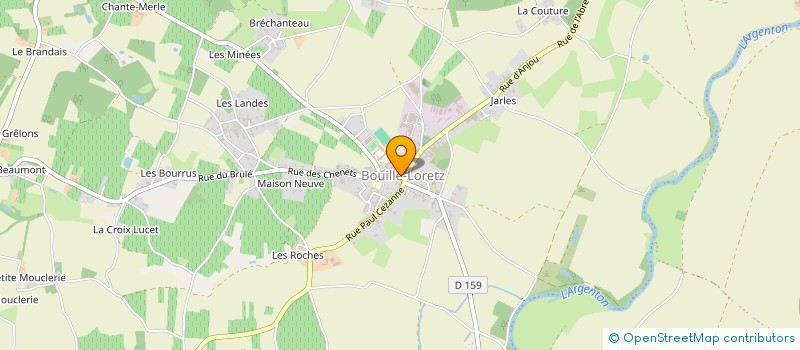 localisation de l'entreprise COMMUNE DE SAINT MARTIN DE SANZAY  SAINT-MARTIN-DE-SANZAY