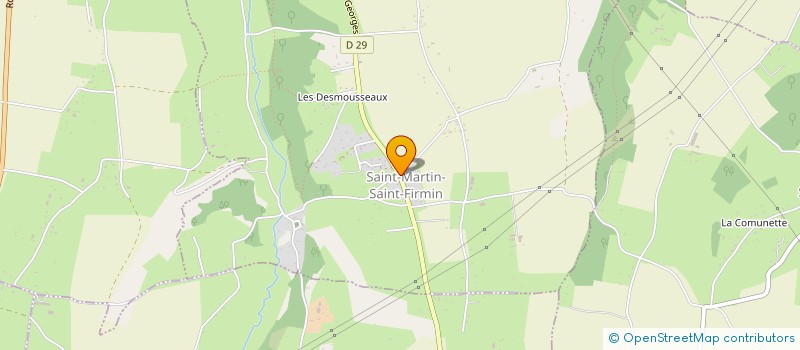 localisation de l'entreprise COMMUNE DE SAINT MARTIN SAINT FIRMIN  SAINT-MARTIN-SAINT-FIRMIN