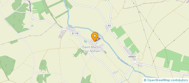 localisation de l'entreprise COMMUNE DE SAINT MARTIN SUR NOHAIN à SAINT-MARTIN-SUR-NOHAIN