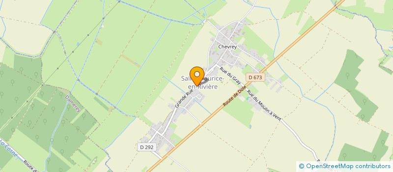 localisation de l'entreprise COMMUNE DE SAINT MAURICE EN RIVIERE  SAINT-MAURICE-EN-RIVIERE