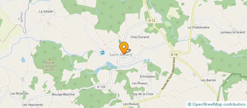 localisation de l'entreprise COMMUNE DE SAINT MEARD à SAINT-MEARD