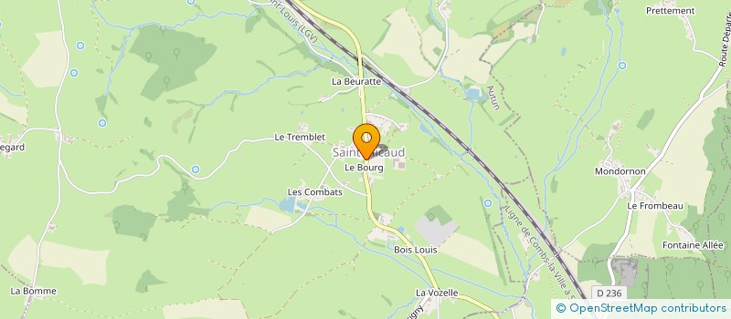 localisation de l'entreprise COMMUNE DE SAINT MICAUD  SAINT-MICAUD