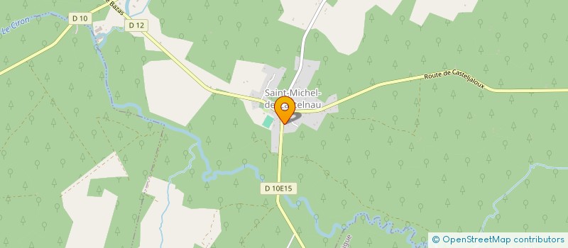 localisation de l'entreprise COMMUNE DE SAINT MICHEL DE CASTELNAU  SAINT-MICHEL-DE-CASTELNAU