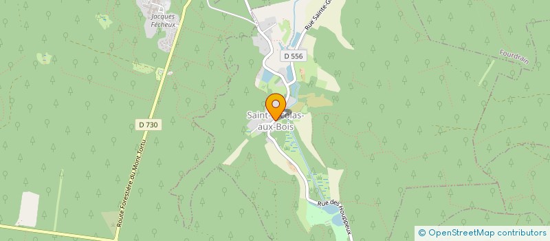 localisation de l'entreprise COMMUNE DE SAINT NICOLAS AUX BOIS  SAINT-NICOLAS-AUX-BOIS