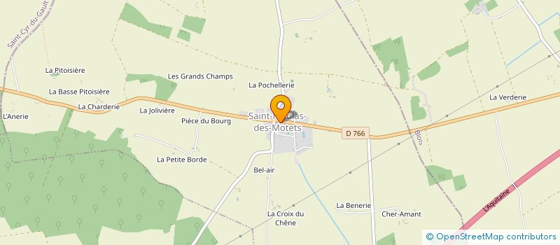 localisation de l'entreprise COMMUNE DE SAINT NICOLAS DES MOTETS à SAINT-NICOLAS-DES-MOTETS