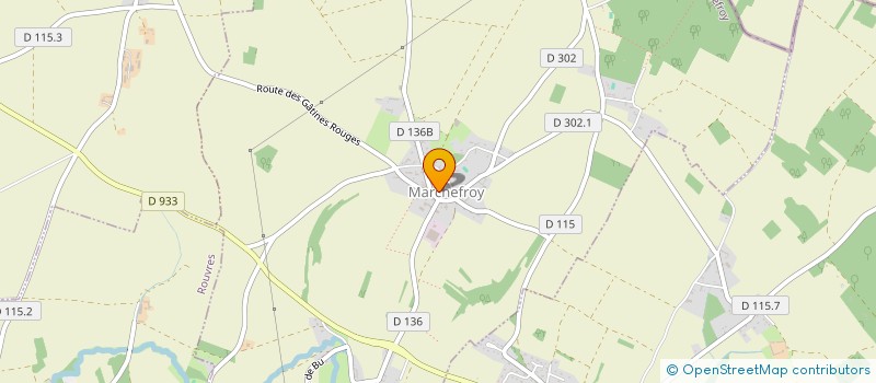 localisation de l'entreprise COMMUNE DE SAINT OUEN MARCHEFROY à SAINT-OUEN-MARCHEFROY