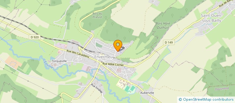 localisation de l'entreprise COMMUNE DE SAINT OUEN SOUS BAILLY  SAINT-OUEN-SOUS-BAILLY