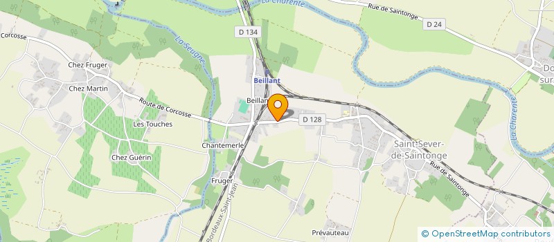 localisation de l'entreprise COMMUNE DE SAINT PALAIS DE PHIOLIN  SAINT-PALAIS-DE-PHIOLIN