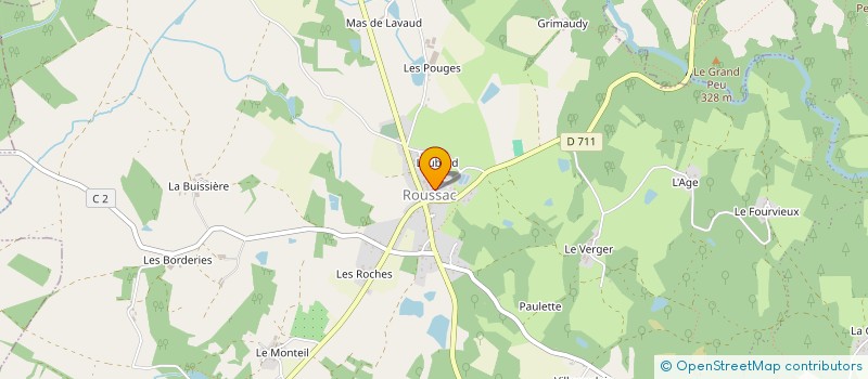 localisation de l'entreprise COMMUNE DE SAINT-PARDOUX-LE-LAC à SAINT-PARDOUX-LE-LAC